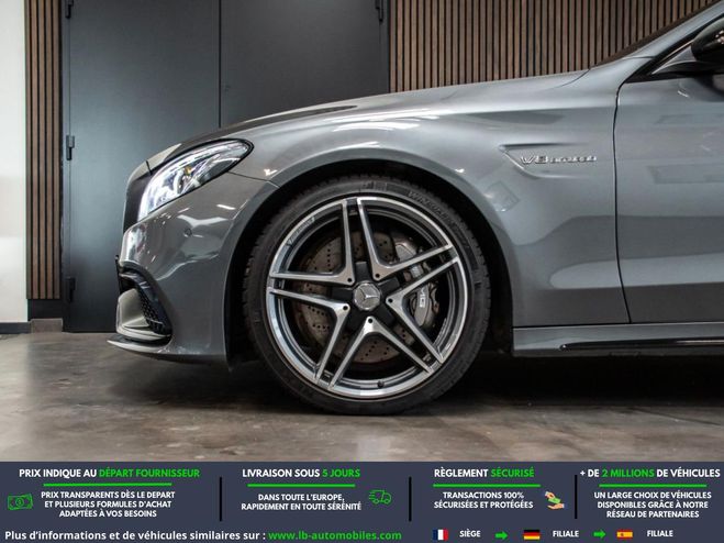 Mercedes Classe C 63 AMG BVA Gris M�tallique de 2017