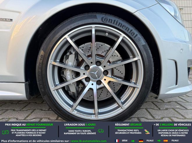 Mercedes Classe C 63 AMG A Argent� M�tallique de 2013