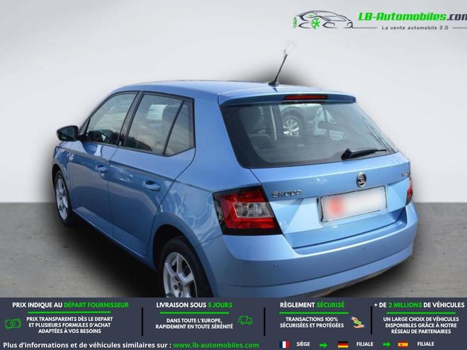 Skoda Fabia 1.0 MPI 60 ch BVM Bleu M�tallique de 2018