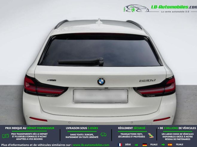 BMW Serie 5 520d xDrive 190 ch BVA Blanc M�tallique de 2021