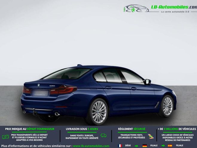 BMW Serie 5 520i 184 ch BVA Bleu M�tallique de 2020