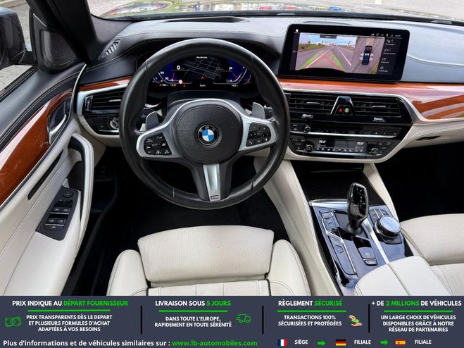 BMW Serie 5 530d xDrive 265 ch BVA Bleu M�tallique de 2020
