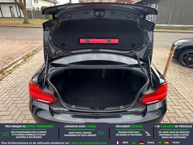 BMW Serie 2 218i 136 ch BVA Noir M�tallique de 2018
