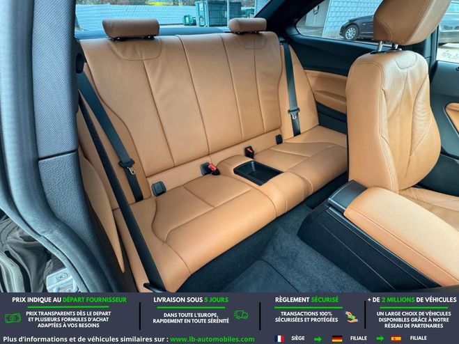 BMW Serie 2 218i 136 ch BVA Noir M�tallique de 2018