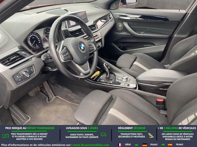 BMW X2 sDrive 20d 190 ch BVA Rouge M�tallique de 2020