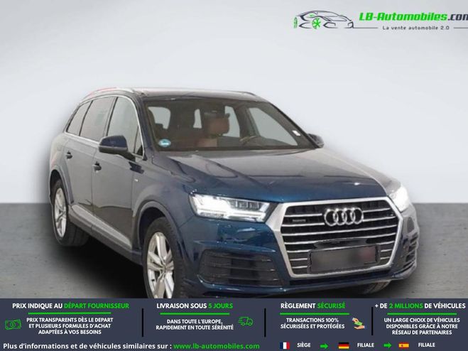 Audi Q7 50 TDI 286 BVA Quattro 7pl Bleu M�tallique de 2018