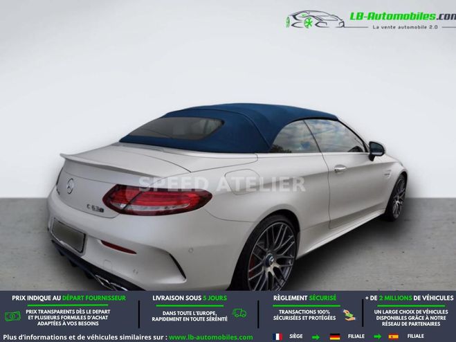 Mercedes Classe C 63 S Mercedes-AMG Blanc M�tallique Mate de 2017