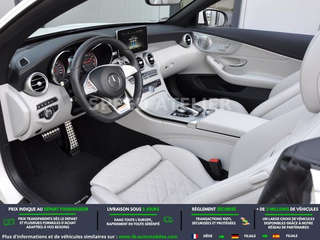 Mercedes Classe C 63 S Mercedes-AMG Blanc M�tallique Mate de 2017