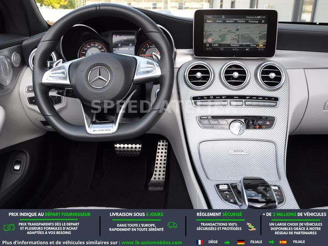 Mercedes Classe C 63 S Mercedes-AMG Blanc M�tallique Mate de 2017