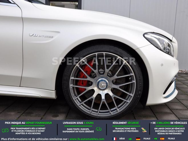 Mercedes Classe C 63 S Mercedes-AMG Blanc M�tallique Mate de 2017