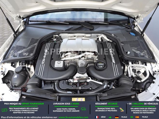 Mercedes Classe C 63 S Mercedes-AMG Blanc M�tallique Mate de 2017