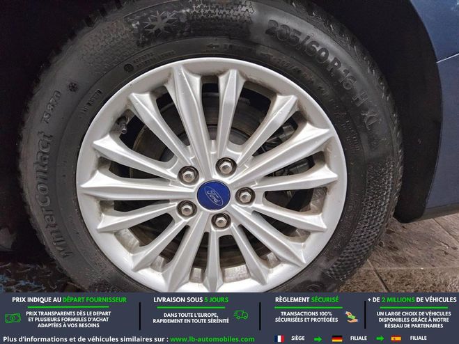 Ford Focus 1.0 EcoBoost 125 mHEV BVM Bleu M�tallique de 2021