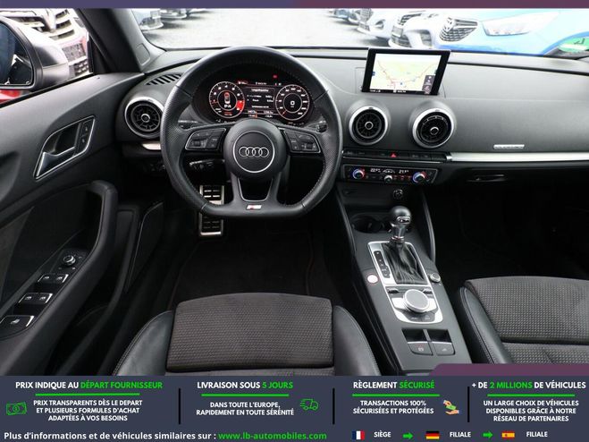 Audi S3 TFSI 300 ch BVA Quattro Noir M�tallique de 2019