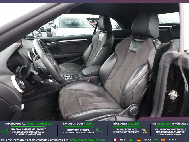 Audi S3 TFSI 300 ch BVA Quattro Noir M�tallique de 2019