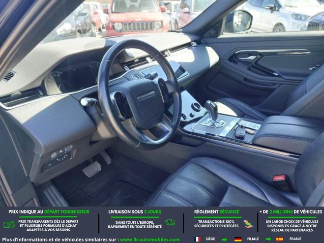 Land rover Range Rover Evoque D150 AWD BVA Noir M�tallique de 2020
