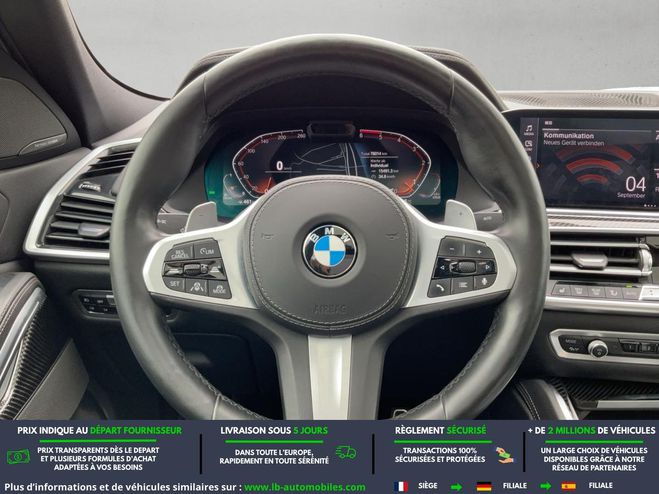 BMW X6 xDrive30d 265 ch BVA Noir M�tallique de 2020