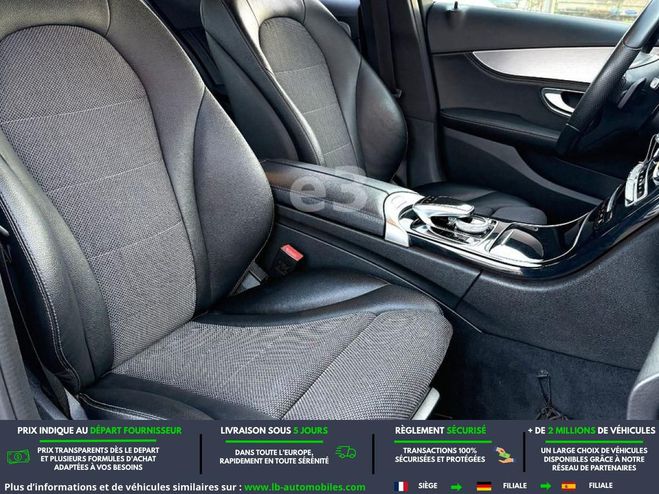 Mercedes Classe C 200 BVA Argent� M�tallique de 2015