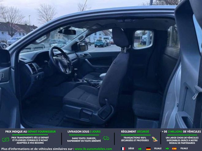 Ford Ranger 2.2 TDCi 160 BVA SUPER CABINE Argent� M�tallique de 2017