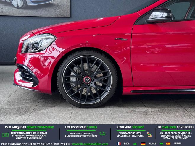Mercedes Classe A 45 AMG 4-Matic Speedshift DCT A BVA Rouge de 2016