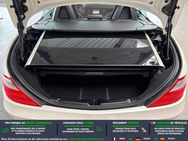 Mercedes Classe SLK SLK 250 BVA Blanc M�tallique de 2013