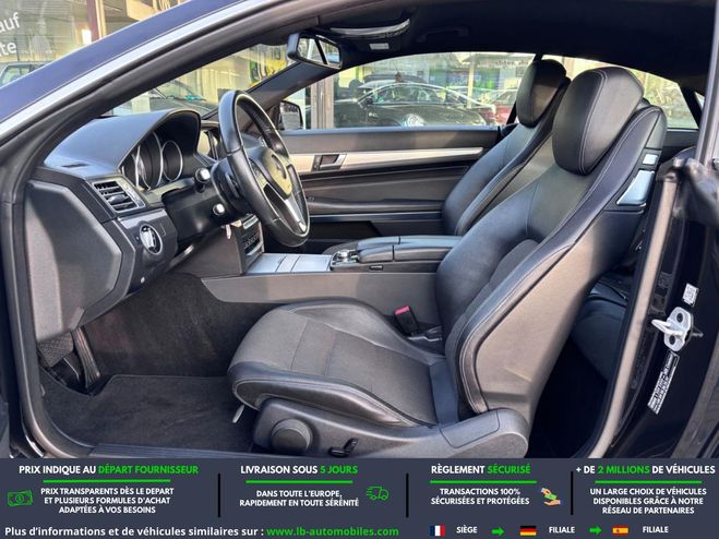 Mercedes Classe E 200 BVA Noir M�tallique de 2015