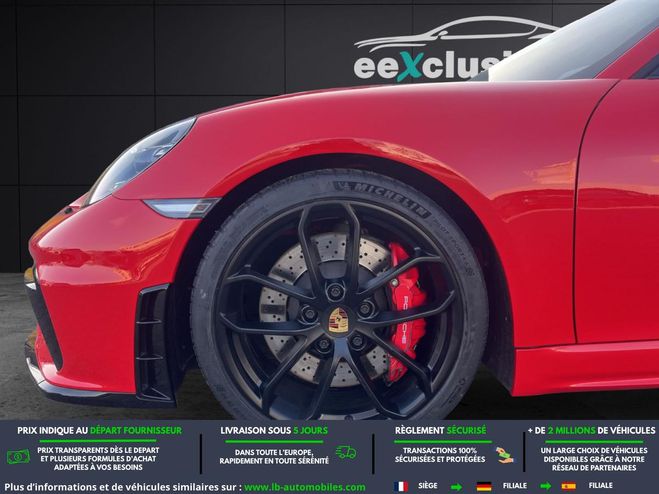 Porsche Boxster 4.0i 420 ch PDK Rouge de 2021