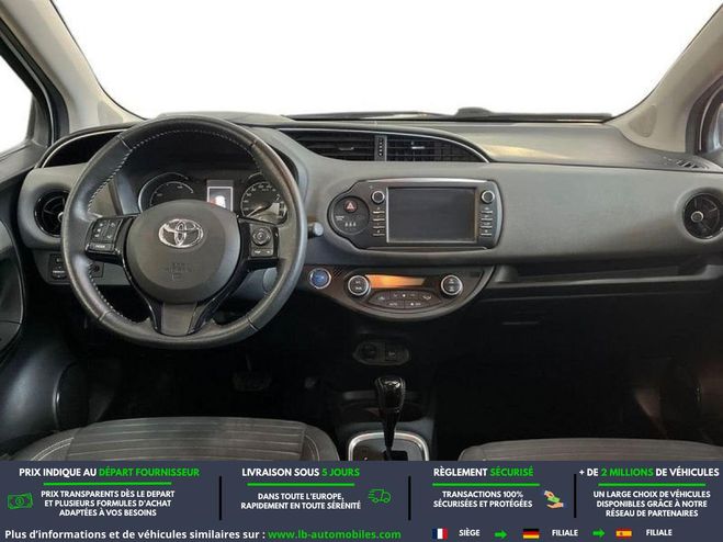Toyota Yaris HYBRIDE 100ch Blanc M�tallique de 2017