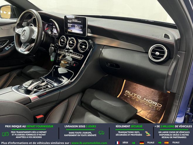 Mercedes Classe C 43 AMG 9G-Tronic 4Matic Bleu M�tallique de 2016
