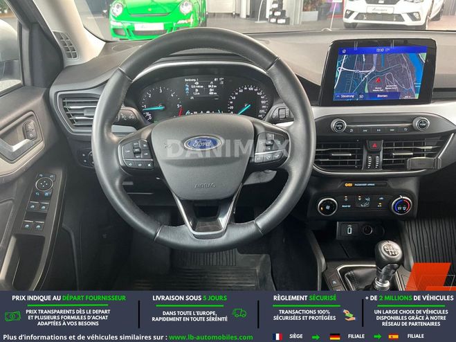 Ford Focus 1.5 EcoBlue 120 BVM Argent� M�tallique de 2020