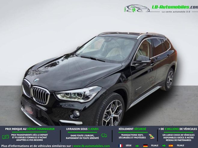 BMW X1 sDrive 20d 190 ch BVM Noir M�tallique de 2016