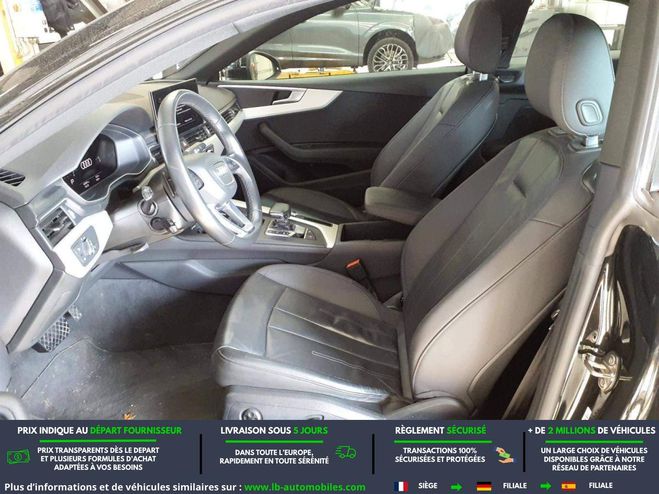 Audi A5 40 TDI 204 BVA Noir M�tallique de 2021