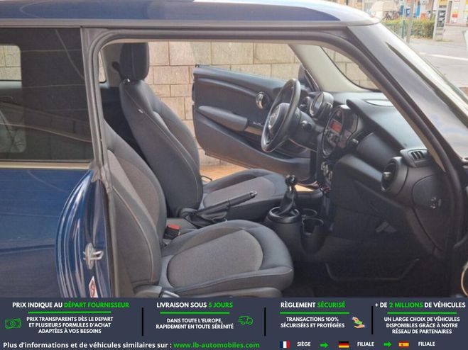 Mini Mini One 75 CH BVM Bleu de 2015