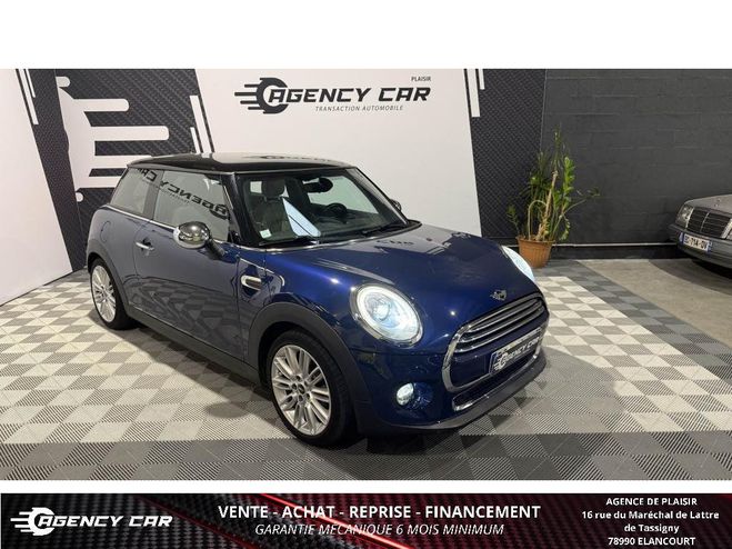 Mini One 1.5i - 136 F56 COUPE Cooper Pack Chili P BLEU FONCE de 2015