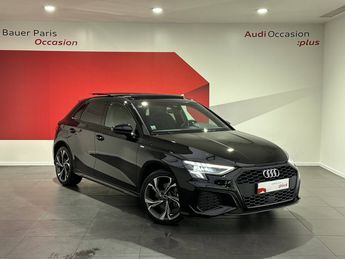  Voir d&eacute;tails -Audi A3 Sportback 40 TFSIe 204 S tronic 6 S Line &agrave; Saint-Ouen (93)