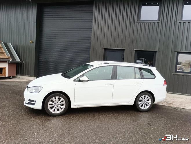Volkswagen Golf SW 1.6 TDI 110 CONFORT LINE BUSINESS PDC Blanc de 2015