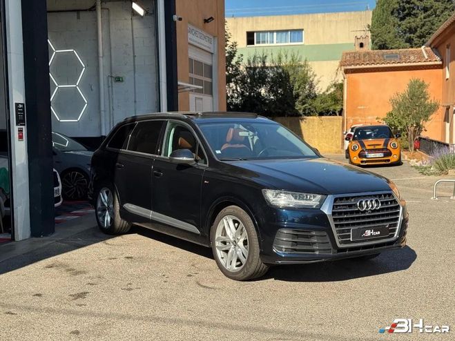 Audi Q7 3.0 TDI 272cv S-LINE QUATTRO TIPTRONIC / Bleu de 2016