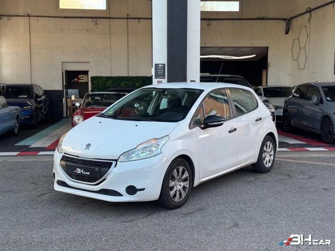 Peugeot 208 1.4 HDI 70cv / CLIMATISATION / SUIVI COM Blanc de 2014