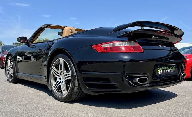 Porsche 911 (997) Turbo cabriolet / Flat 6 3.6 480 C Noir de 2008