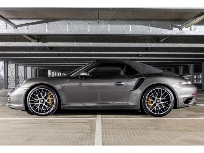 Porsche 911 Cabriolet 3.8i - 560 - BV PDK TYPE 991 T grise antracite metallis�e de 2014