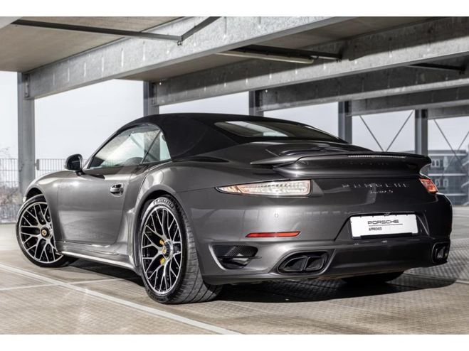 Porsche 911 Cabriolet 3.8i - 560 - BV PDK TYPE 991 T grise antracite metallis�e de 2014