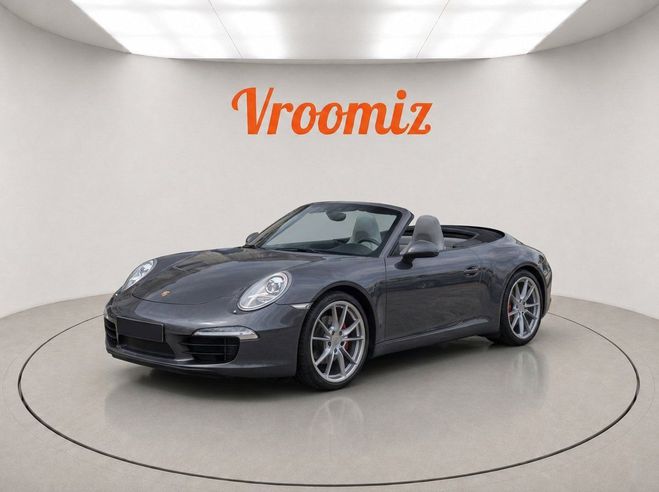 Porsche 911 991 S cabriolet Gris Anthracite de 2016