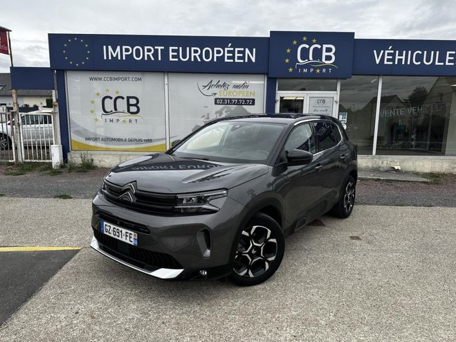 Citroen C5 Aircross 1.2 HYBRID 136 E-DCS6 MAX + CAM GRIS PLATINIUM / TOIT NOIR de 2024
