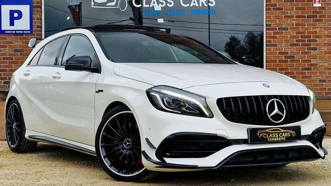 Mercedes Classe A 45 AMG TURBO 4-Matic KIT AERO AUTO PANO  Blanc M�tallis� de 