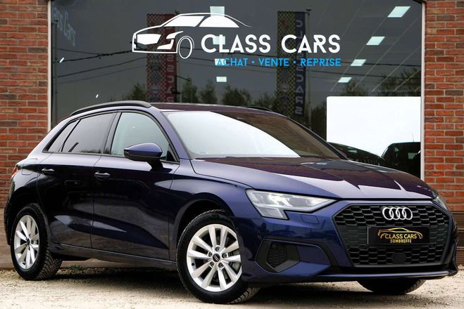 Audi A3 30 TDi 2.0 NAVI PDC CARPLAY CARNET COMPL Bleu M�tallis� de 