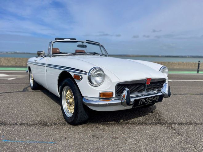 MG MGB  Glacier White de 1974