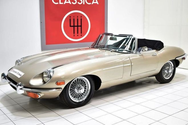 Jaguar E-Type E Cabriolet 4.2L Golden Sand de 1970