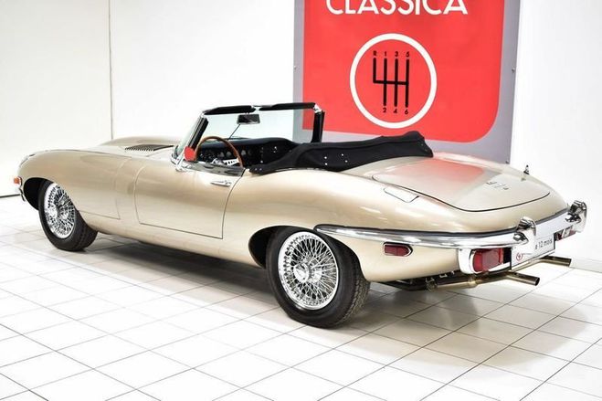 Jaguar E-Type E Cabriolet 4.2L Golden Sand de 1970