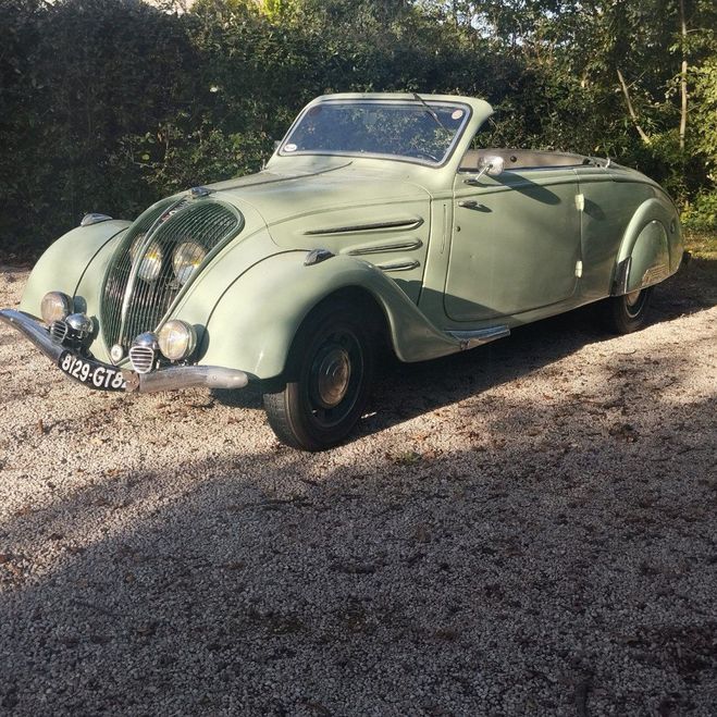 Peugeot 402 Eclipse 1937 ? vert bicolore de 1937