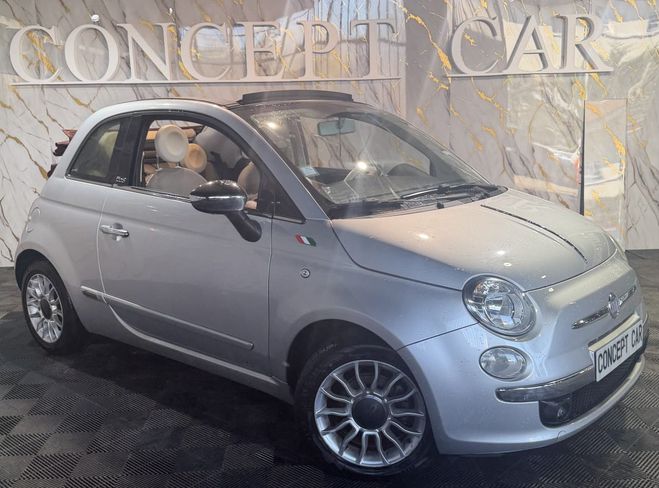 Fiat 500 CAB O.9 LOUNGE Gris de 2011