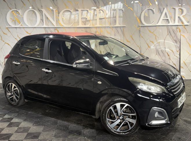Peugeot 108 1.2 VTI ALLURE Noir de 2014